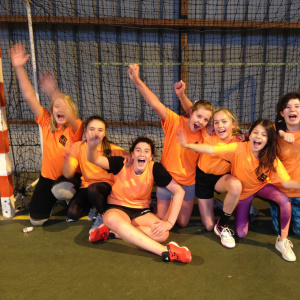 Les benjamines championnes en Hand-Ball 2017